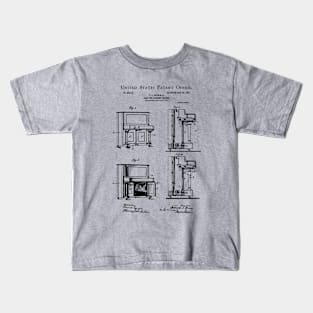 US Patent - Upright Piano Kids T-Shirt